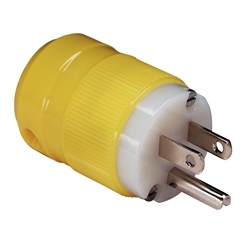 Marinco 5266CR Straight Blade Male Plug 15A 125V | Blackburn Marine Dock & Marine Shore Power